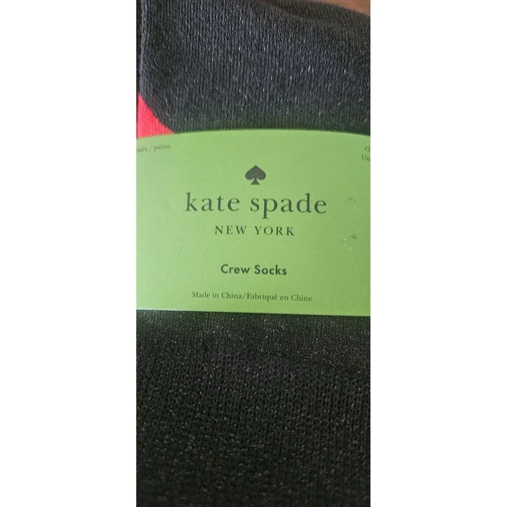 Kate Spade Women's Crew Socks (3 pairs)